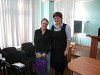 Frau Brachmann und Frau Sokolowa
